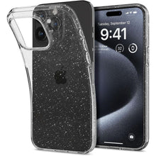 Заредете изображение във визуализатора на галерията – Оригинален гръб SPIGEN LIQUID CRYSTAL for IPHONE 15 Pro glitter crystal

