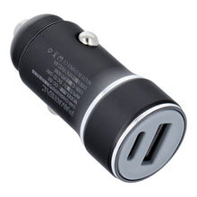 Заредете изображение във визуализатора на галерията – PAVAREAL car charger USB A + Type C PD 30W PA-CC53 black
