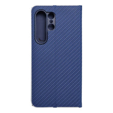 Заредете изображение във визуализатора на галерията – Калъф тип книга LUNA Carbon SAMSUNG S24 Ultra син
