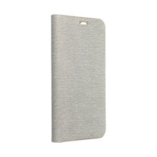 Заредете изображение във визуализатора на галерията – Калъф тип книга LUNA Gold SAMSUNG S24 сребрист
