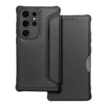 Заредете изображение във визуализатора на галерията – Калъф тип книга RAZOR за SAMSUNG S24 Ultra черен
