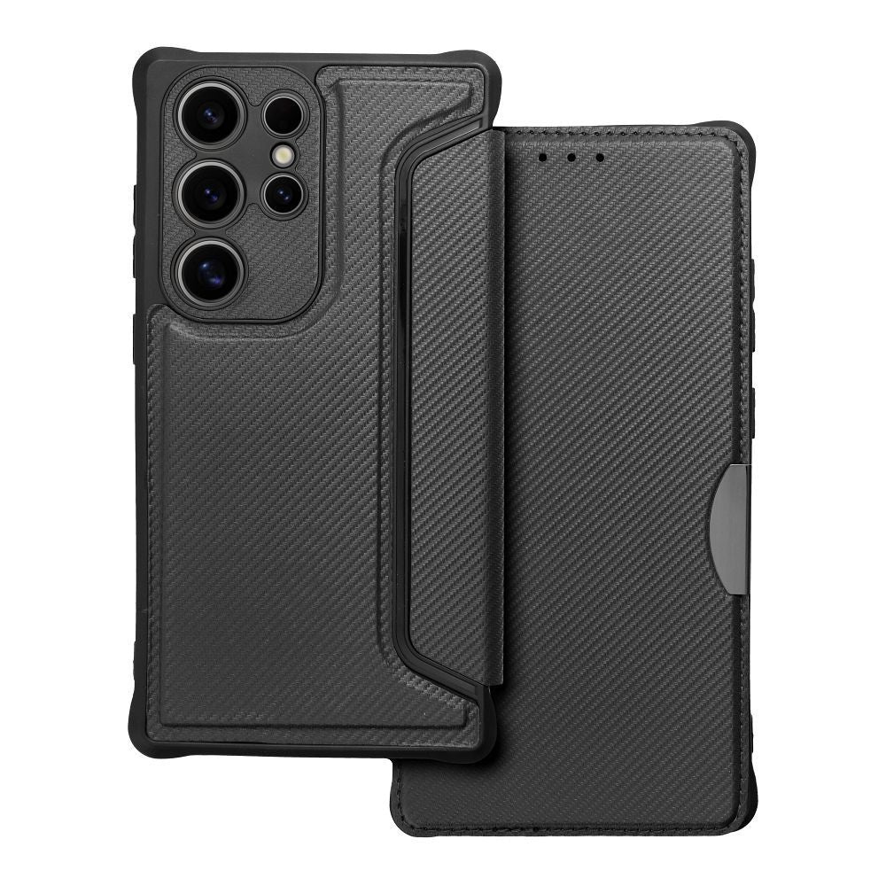 Калъф тип книга RAZOR за SAMSUNG S24 Ultra черен