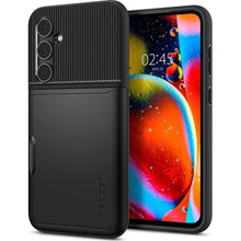 Заредете изображение във визуализатора на галерията – Оригинален гръб SPIGEN SLIM ARMOR CS for SAMSUNG S23 FE черен
