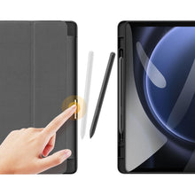 Заредете изображение във визуализатора на галерията – Калъф DUX DUCIS DOMO за SAMSUNG Tab S9 FE/S10 FE черен
