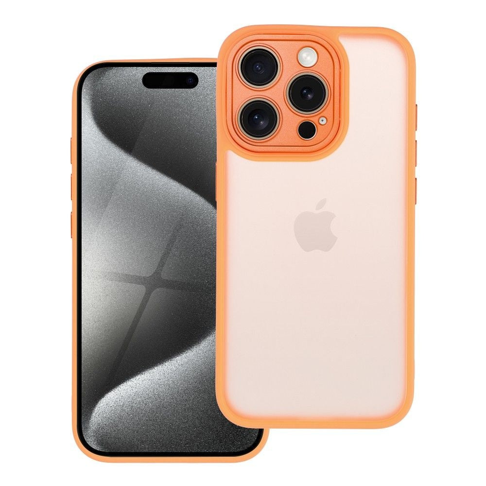 Гръб VARIETE за IPHONE 15 Pro apricot crush