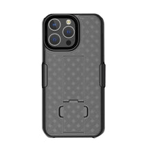 Заредете изображение във визуализатора на галерията – Гръб HOLSTER за IPHONE 15 черен
