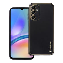 Заредете изображение във визуализатора на галерията – Гръб LEATHER за SAMSUNG A25 5G черен
