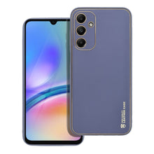 Заредете изображение във визуализатора на галерията – Гръб LEATHER за SAMSUNG A25 5G син
