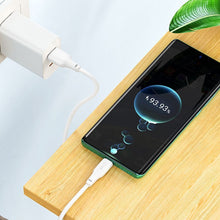 Заредете изображение във визуализатора на галерията – Кабел Hoco USB to Type C Force Power Delivery 100W X93 1m бял

