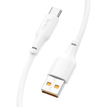 Заредете изображение във визуализатора на галерията – Кабел Hoco USB to Type C Force Power Delivery 100W X93 1m бял
