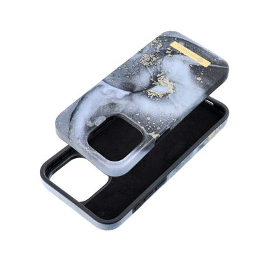 Гръб FORCELL F-PROTECT Mirage съвместим с MagSafe за IPHONE 15 Pro Max marble mist