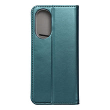 Заредете изображение във визуализатора на галерията – Калъф тип книга SMART MAGNETO за OPPO A58 dark зелен
