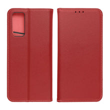 Заредете изображение във визуализатора на галерията – SMART PRO Book Гръб LEATHER за SAMSUNG A35 5G наситено червен
