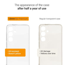 Заредете изображение във визуализатора на галерията – Гръб PREMIUM 1,5 mm за SAMSUNG A55 transprent черен
