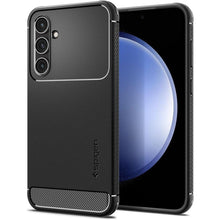 Заредете изображение във визуализатора на галерията – SPIGEN RUGGED ARMOR калъф за SAMSUNG S23 FE matte черен
