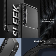 Заредете изображение във визуализатора на галерията – SPIGEN RUGGED ARMOR калъф за SAMSUNG S23 FE matte черен

