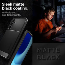 Заредете изображение във визуализатора на галерията – SPIGEN RUGGED ARMOR калъф за SAMSUNG S23 FE matte черен
