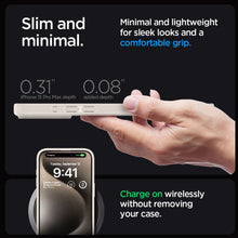 Заредете изображение във визуализатора на галерията – SPIGEN ULTRA HYBRID калъф за IPHONE 15 Pro natural титанов
