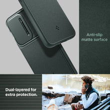 Заредете изображение във визуализатора на галерията – SPIGEN Optik Armor за SAMSUNG S23 FE бездънен зелен
