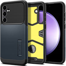 Заредете изображение във визуализатора на галерията – Оригинален гръб SPIGEN SLIM ARMOR for SAMSUNG S23 FE metal slate
