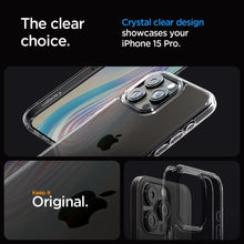 Заредете изображение във визуализатора на галерията – SPIGEN ULTRA HYBRID калъф за IPHONE 15 Pro space crystal
