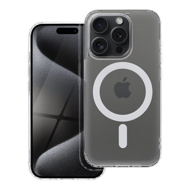 Гръб FROST MAG COVER съвместим с MagSafe за IPHONE 11 прозрачен