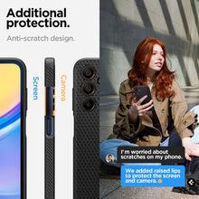 Заредете изображение във визуализатора на галерията – SPIGEN LIQUID AIR калъф за SAMSUNG A15 4G / 5G matte черен
