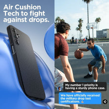 Заредете изображение във визуализатора на галерията – SPIGEN LIQUID AIR калъф за SAMSUNG A15 4G / 5G matte черен
