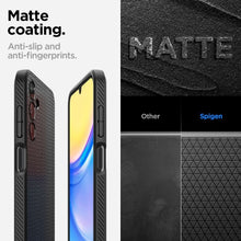 Заредете изображение във визуализатора на галерията – SPIGEN LIQUID AIR калъф за SAMSUNG A15 4G / 5G matte черен
