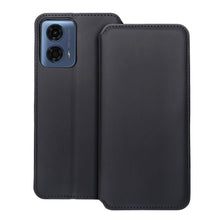 Заредете изображение във визуализатора на галерията – Калъф тип книга DUAL POCKET за MOTOROLA G24 черен
