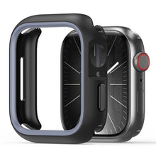 Заредете изображение във визуализатора на галерията – DUX DUCIS калъф BAMO за Apple Watch 7 / 8 / 9 41 мм черен сив

