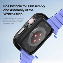 Заредете изображение във визуализатора на галерията – DUX DUCIS калъф BAMO за Apple Watch 7 / 8 / 9 41 мм черен сив
