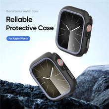 Заредете изображение във визуализатора на галерията – DUX DUCIS калъф BAMO за Apple Watch 7 / 8 / 9 41 мм черен сив
