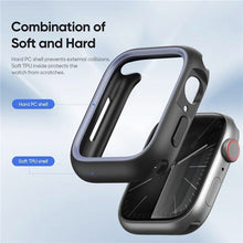 Заредете изображение във визуализатора на галерията – DUX DUCIS калъф BAMO за Apple Watch 7 / 8 / 9 41 мм черен сив
