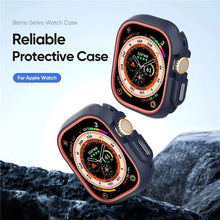 Заредете изображение във визуализатора на галерията – DUX DUCIS калъф BAMO за Apple Watch Ultra / Ultra 2 49 мм тъмен оранжев
