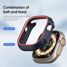 Заредете изображение във визуализатора на галерията – DUX DUCIS калъф BAMO за Apple Watch Ultra / Ultra 2 49 мм тъмен оранжев
