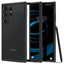 Заредете изображение във визуализатора на галерията – SPIGEN ULTRA HYBRID калъф за SAMSUNG S24 Ultra matte черен
