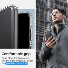Заредете изображение във визуализатора на галерията – SPIGEN ULTRA HYBRID калъф за SAMSUNG S24 Ultra matte черен
