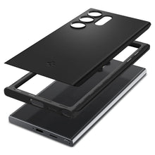Заредете изображение във визуализатора на галерията – Оригинален гръб SPIGEN THIN FIT for SAMSUNG S24 Ultra черен

