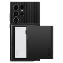 Заредете изображение във визуализатора на галерията – Оригинален гръб SPIGEN SLIM ARMOR CS for SAMSUNG S24 Ultra черен
