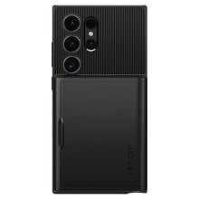 Заредете изображение във визуализатора на галерията – Оригинален гръб SPIGEN SLIM ARMOR CS for SAMSUNG S24 Ultra черен
