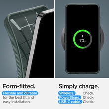 Заредете изображение във визуализатора на галерията – SPIGEN LIQUID AIR калъф за SAMSUNG S24 Plus abyss зелен

