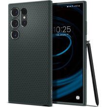 Заредете изображение във визуализатора на галерията – SPIGEN LIQUID AIR калъф за SAMSUNG S24 Ultra abyss зелен
