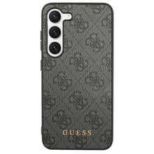 Заредете изображение във визуализатора на галерията – Оригинален гръб GUESS за SAMSUNG S24 Plus GUHCS24MG4GFGR (Classic logo) черен
