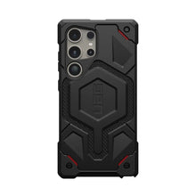 Заредете изображение във визуализатора на галерията – Гръб UAG Urban Armor Gear MONARCH за SAMSUNG S24 Ultra 5G kevlar черен
