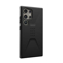 Заредете изображение във визуализатора на галерията – Гръб UAG Urban Armor Gear CIVILIAN за SAMSUNG S24 Ultra 5G черен
