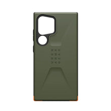 Заредете изображение във визуализатора на галерията – Гръб UAG Urban Armor Gear CIVILIAN за SAMSUNG S24 Ultra 5G olive
