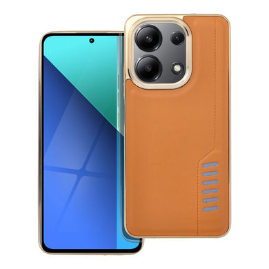 Гръб MILANO за XIAOMI Redmi Note 13 4G кафяв