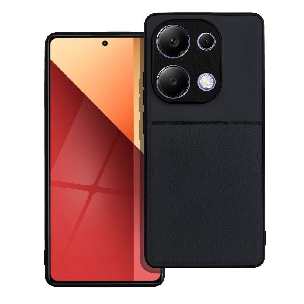 Гръб NOBLE за XIAOMI Redmi Note 13 Pro 4G / POCO M6 Pro 4G черен