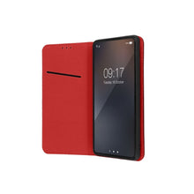 Заредете изображение във визуализатора на галерията – SMART PRO Book Гръб LEATHER за XIAOMI Redmi Note 13 4G / POCO M6 Pro 4G наситено червен
